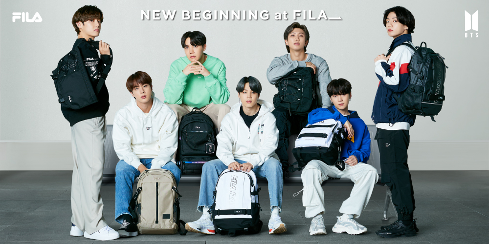 BTS着用FILAスニーカー
