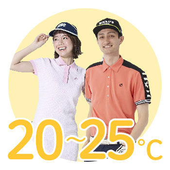 気温20~25℃